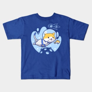 Space Fishing Kids T-Shirt